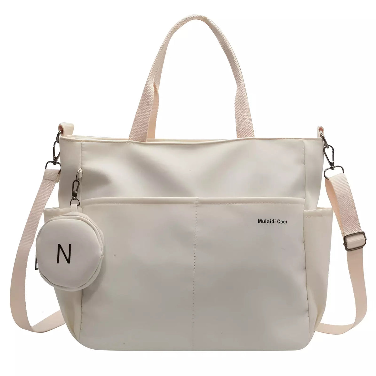 Bolsa Tote Mizani de Nylon - À Prova D'Água Para Uso Diário - Grande e Compacta
