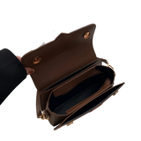 Bolsa Transversal Elegante Yang Bag  - Modelo Quadrado com Alça Removível