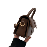 Bolsa Transversal Elegante Yang Bag  - Modelo Quadrado com Alça Removível