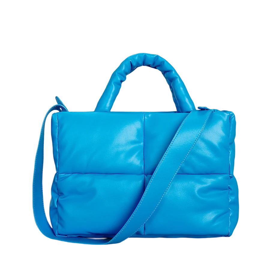 Bolsa Puffer Mr.LLs  Feminina Tote Acolchoada