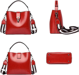 Bolsa Tote Grande em Couro | Grande Capacidade e Casual