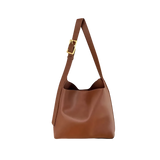 Bolsa de Ombro Allure em Couro - Acompanha Nécessaire | Design Minimalista