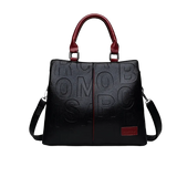 Bolsa Tote Grande | Design exclusivo - Couro com letras em relevo