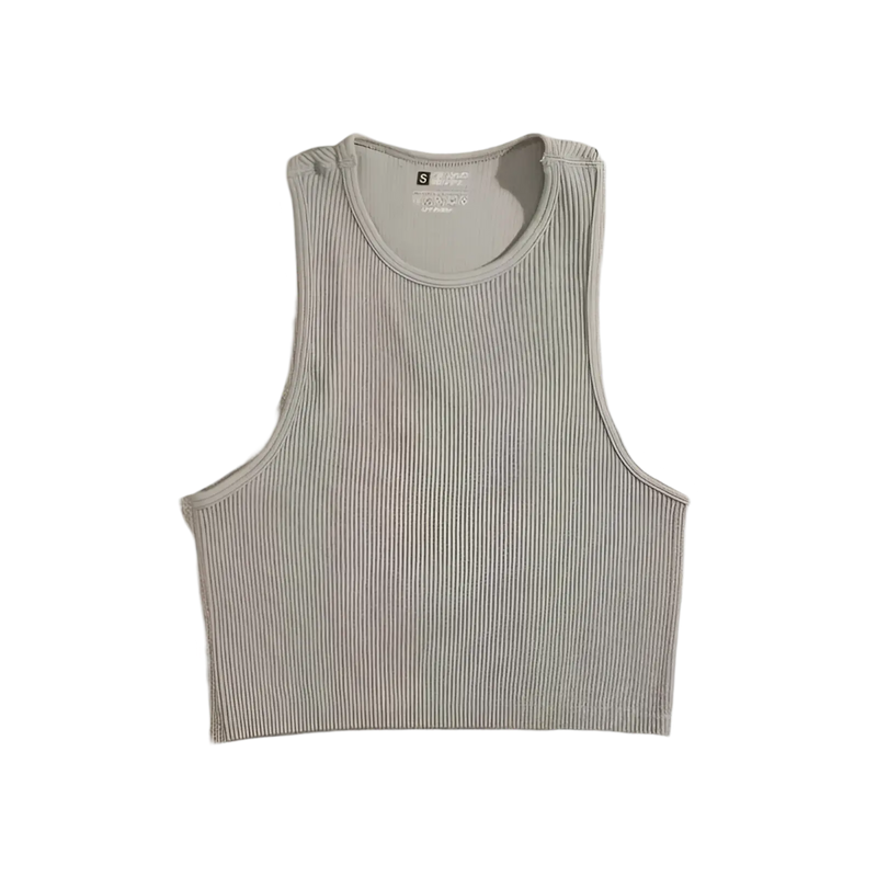 Cropped Básico Street Gym Feminino com 3 Peças - Preto, Branco e Cinza