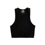 Cropped Básico Street Gym Feminino com 3 Peças - Preto, Branco e Cinza