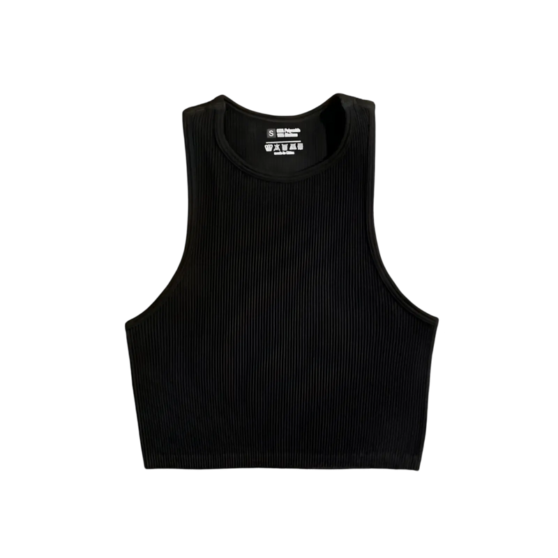 Cropped Básico Street Gym Feminino com 3 Peças - Preto, Branco e Cinza