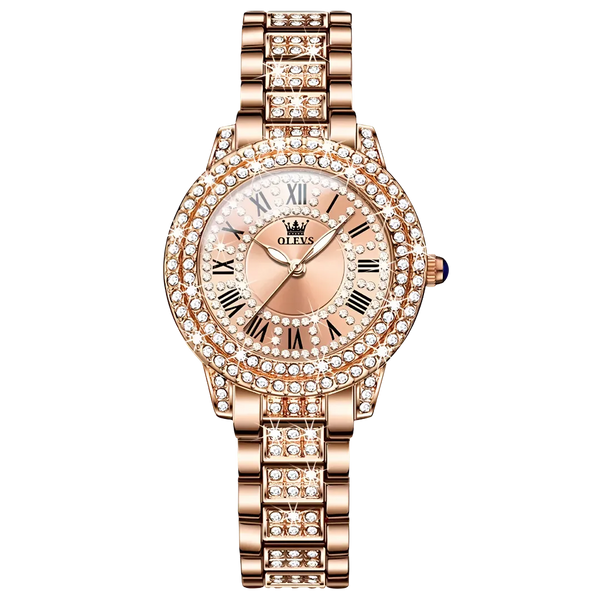 Relógio Feminino OLEVS Brilhante - Elegância em Cada Detalhe