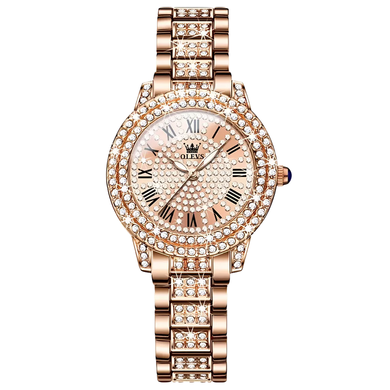 Relógio Feminino OLEVS Brilhante - Elegância em Cada Detalhe