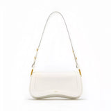 Bolsa Alto Padrão de Ombro Shoulder Bag Retro em Couro | Tipo Baguete - Alça Curta