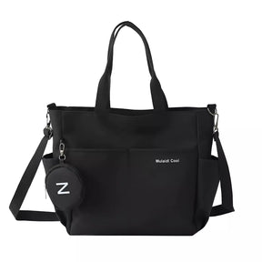 Bolsa Tote Mizani de Nylon - À Prova D'Água Para Uso Diário - Grande e Compacta