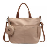 Bolsa Tote Mizani de Nylon - À Prova D'Água Para Uso Diário - Grande e Compacta