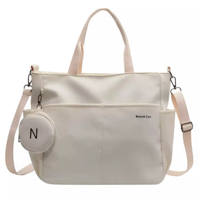 Bolsa Tote Mizani de Nylon - À Prova D'Água Para Uso Diário - Grande e Compacta