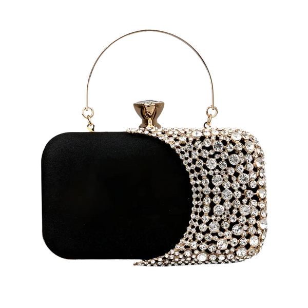 Bolsa Clutch Tiffany Com Alça de Mão e de Ombro - Ideal Para Festas e Eventos