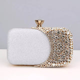 Bolsa Clutch Tiffany Com Alça de Mão e de Ombro - Ideal Para Festas e Eventos