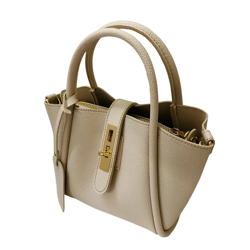 Bolsa Tote em Couro Fiorella - com Nécessaire | Ideal para o Dia a Dia