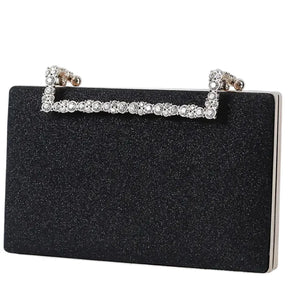 Bolsa Clutch com Alça e Brilho | Ideal para Festas