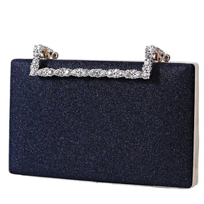 Bolsa Clutch com Alça e Brilho | Ideal para Festas