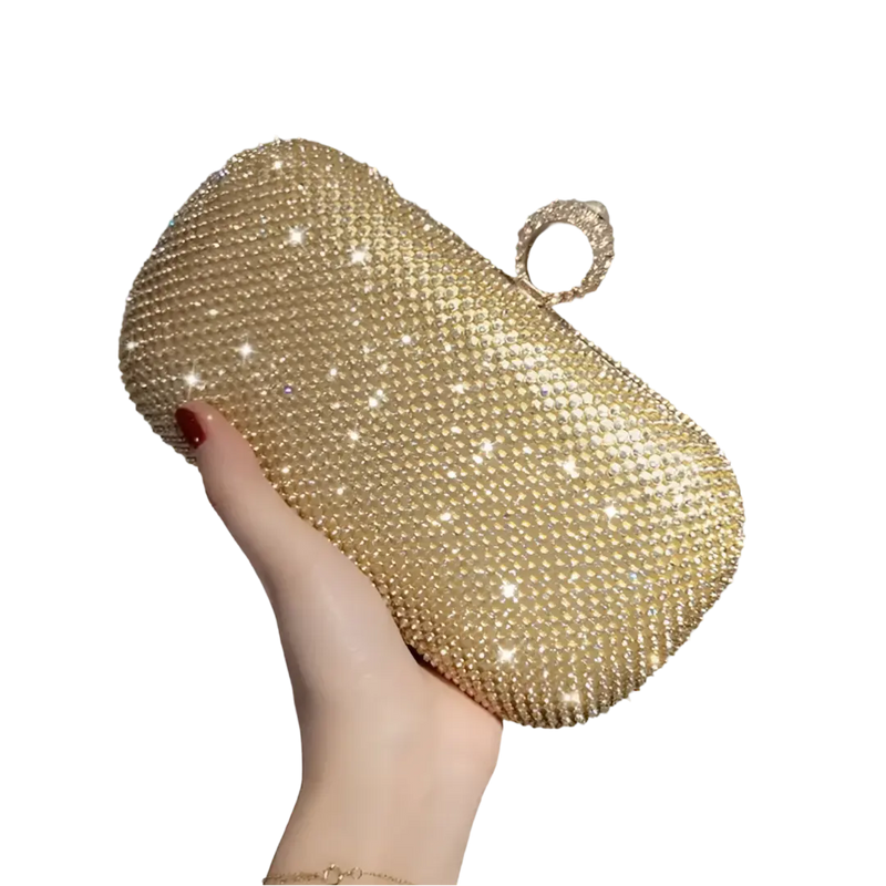Bolsa Clutch em Pedraria | Ideal para Festas e Eventos Noturnos