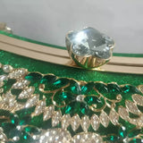 Bolsa Clutch em Esmeralda - Ideal para Festas, Eventos e Formaturas