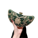 Bolsa Clutch em Esmeralda - Ideal para Festas, Eventos e Formaturas