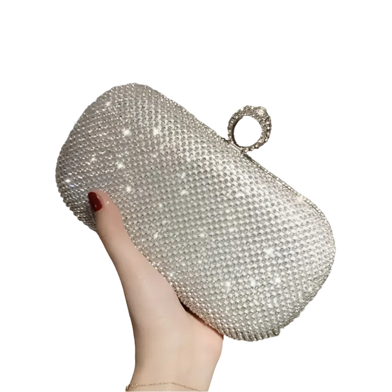 Bolsa Clutch em Pedraria | Ideal para Festas e Eventos Noturnos