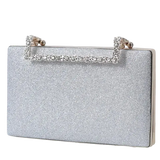 Bolsa Clutch com Alça e Brilho | Ideal para Festas