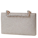 Bolsa Clutch com Alça e Brilho | Ideal para Festas