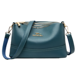Bolsa de Ombro Crossbody Bartin | Zíper Triplo