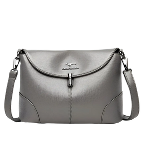 Bolsa de Ombro | Versátil e Casual | Couro Genuíno | Design Sofisticado