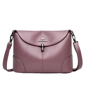 Bolsa de Ombro | Versátil e Casual | Couro Genuíno | Design Sofisticado