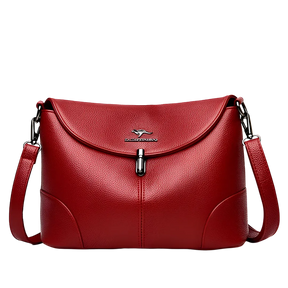 Bolsa de Ombro | Versátil e Casual | Couro Genuíno | Design Sofisticado