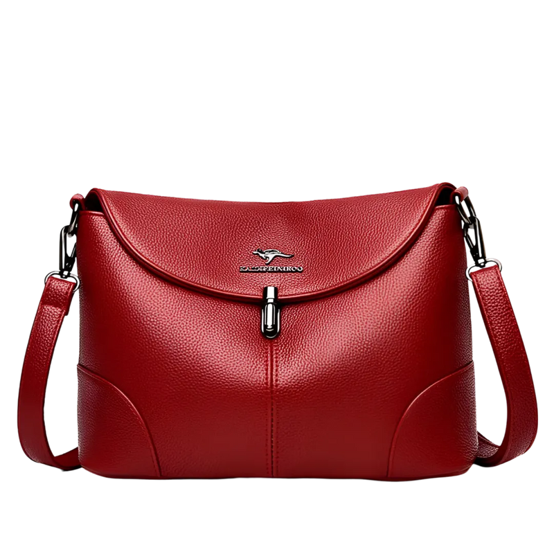 Bolsa de Ombro | Versátil e Casual | Couro Genuíno | Design Sofisticado