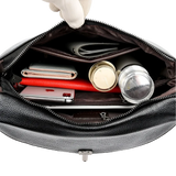Bolsa de Ombro | Versátil e Casual | Couro Genuíno | Design Sofisticado