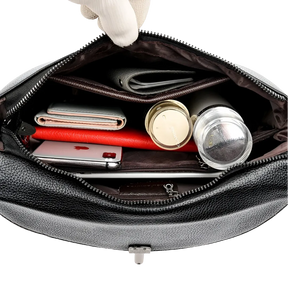 Bolsa de Ombro | Versátil e Casual | Couro Genuíno | Design Sofisticado
