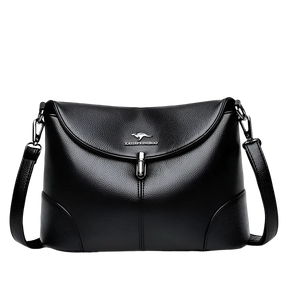Bolsa de Ombro | Versátil e Casual | Couro Genuíno | Design Sofisticado