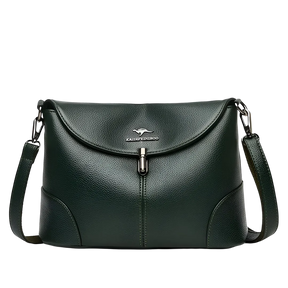 Bolsa de Ombro | Versátil e Casual | Couro Genuíno | Design Sofisticado