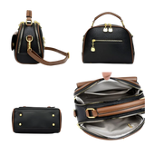 Bolsa de Ombro Crossbody em Couro de Alta Qualidade | Casual e Moderna | Lançamento