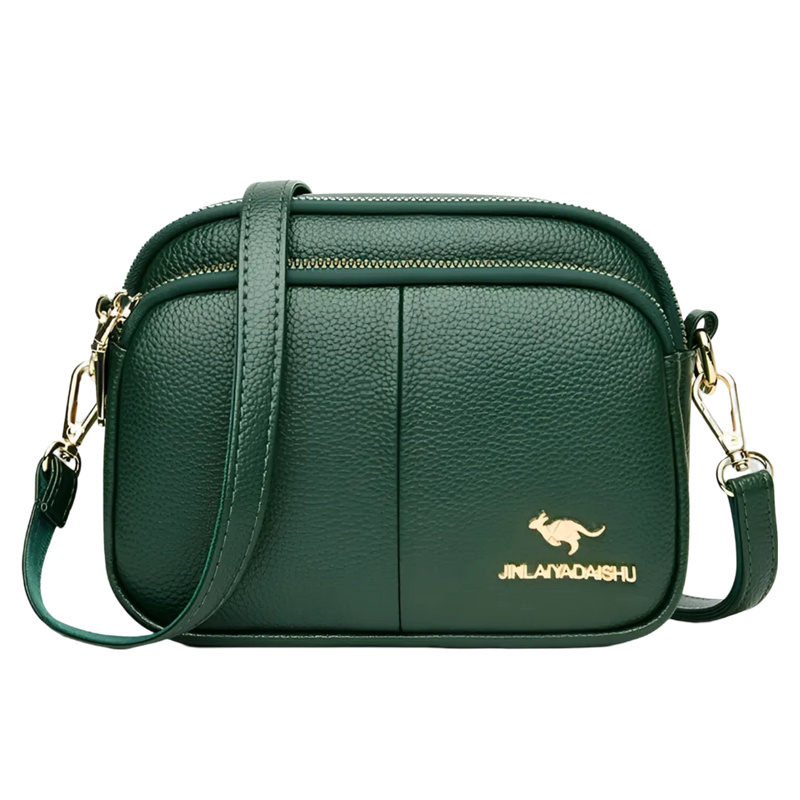 Bolsa de Ombro para o Dia a Dia | Compacta com Compartimentos Inteligentes