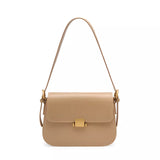 Bolsa de Ombro Crossbody Romena - Alça Curta e Ajustável | Detalhes Dourado