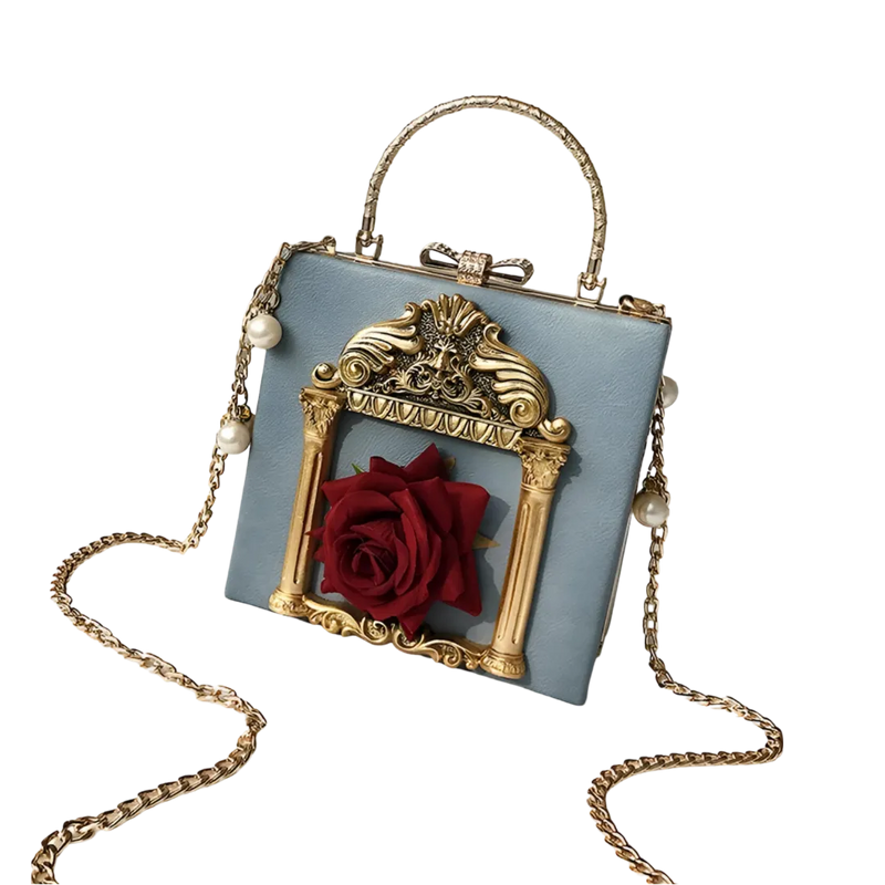 Bolsa Clutch Flora Luxo - Inspirado na Grécia Antiga
