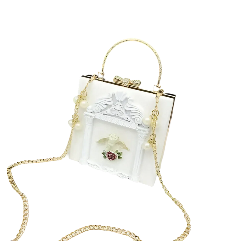 Bolsa Clutch Flora Luxo - Inspirado na Grécia Antiga