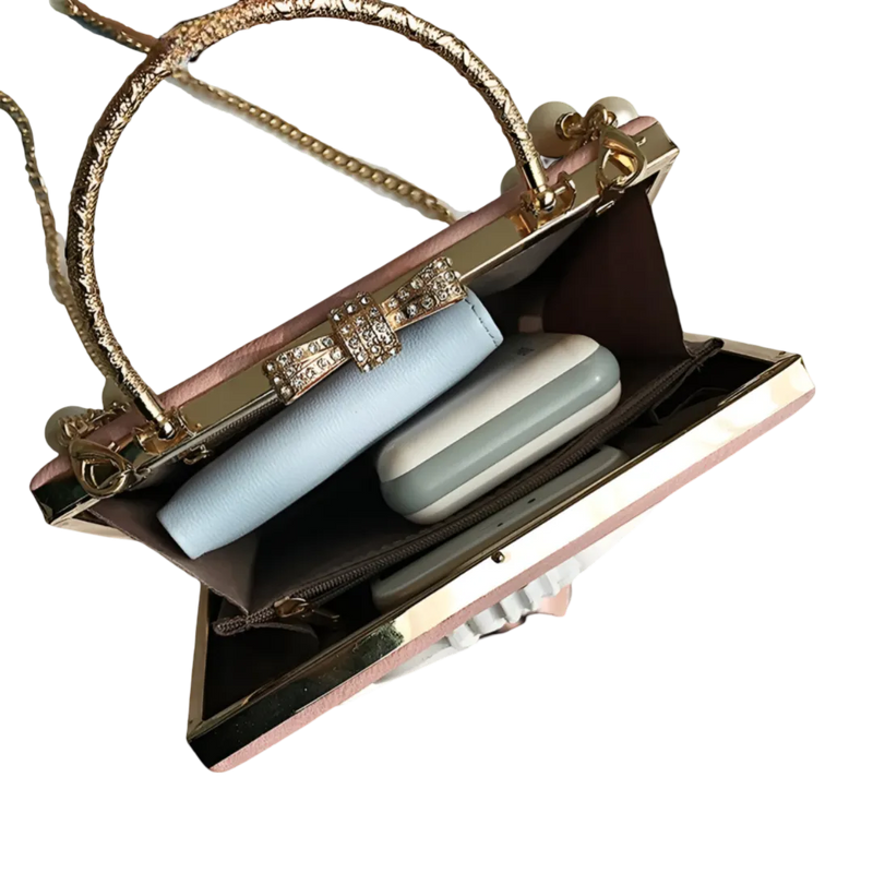 Bolsa Clutch Flora Luxo - Inspirado na Grécia Antiga