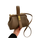 Bolsa de Ombro em Couro | Praticidade - Design Retro Vintage