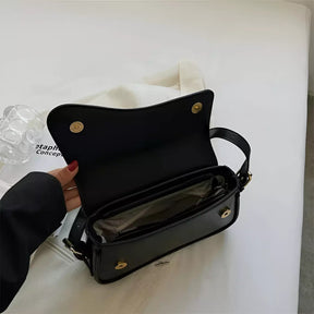 Bolsa de Ombro Alto Padrão Aurora Vintage - Shoulder Bag | Couro de Alta Qualidade | Alça Curta