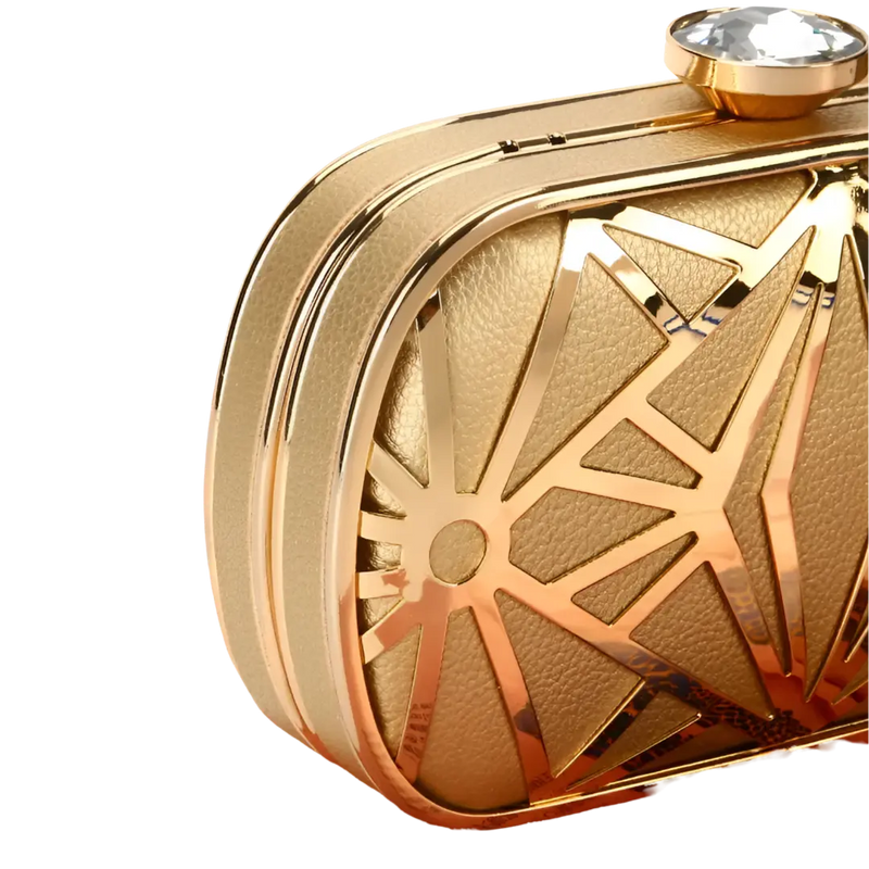 Bolsa Clutch Dourada | Perfeita para Festas e Ocasiões Especiais