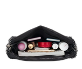 Bolsa Tote Ácate em Couro com Alça de Correntes - Moderna, Luxuosa e Compacta