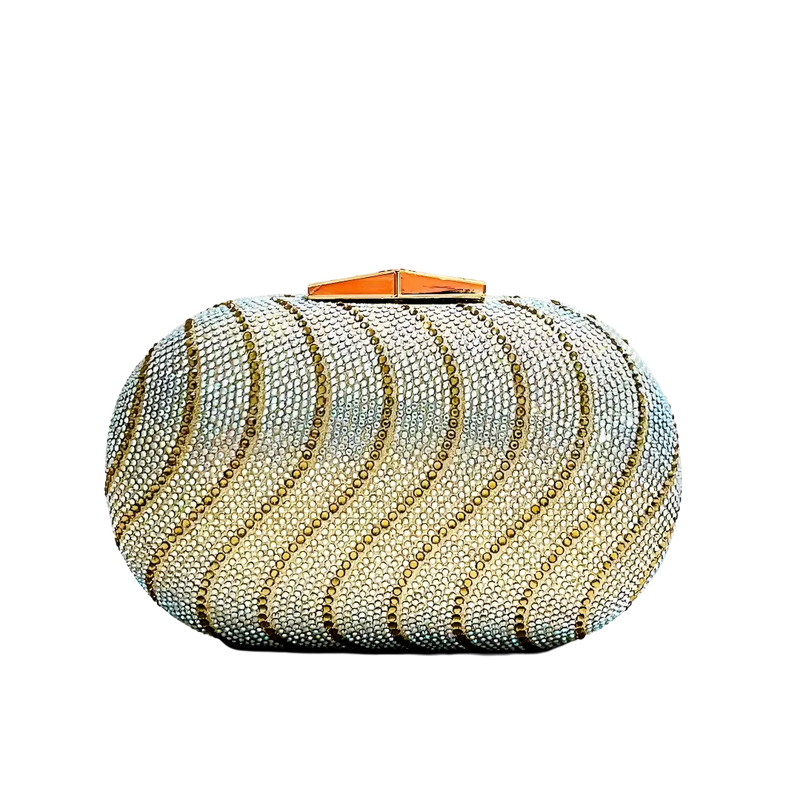 Bolsa Clutch em Pedraria | Ideal para Festas e Eventos Noturnos