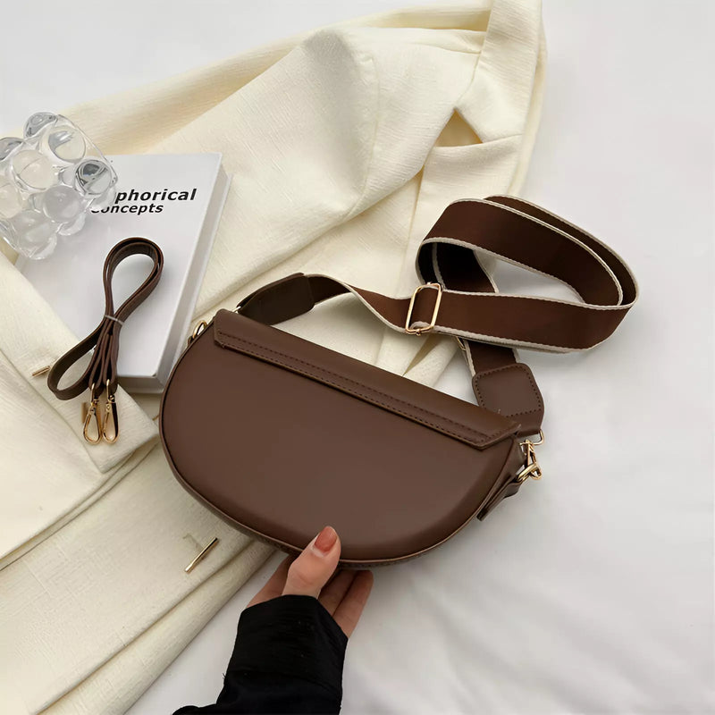 Bolsa de Ombro Alto Padrão Girl Boss - Duas Alças Removíveis | Minimalista