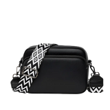 Bolsa Transversal Priena | Dois Bolsos - Espaço Interno Amplo