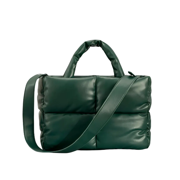 Bolsa Puffer Mr.LLs  Feminina Tote Acolchoada